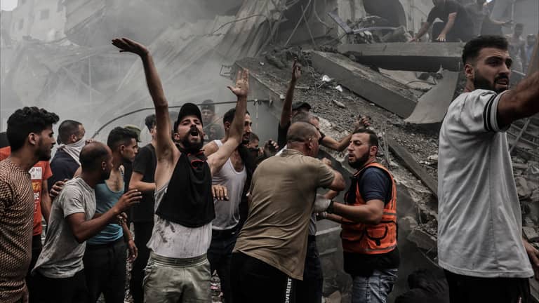 4 أيام من حرب غزة بالأرقام
