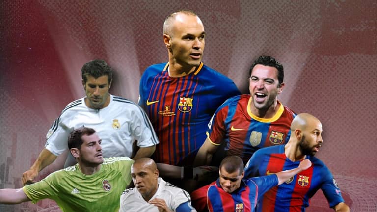 برشلونة وريال مدريد.. كلاسيكو أساطير جديد