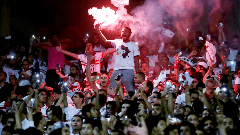 سر معركة جماهير الزمالك في جنوب أفريقيا