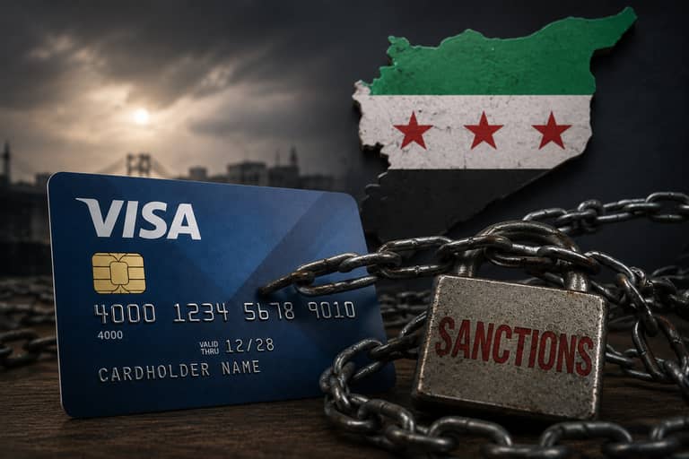 فيزا كارد تعود لسوريا.. الشرع يدفع والشعب يسأل