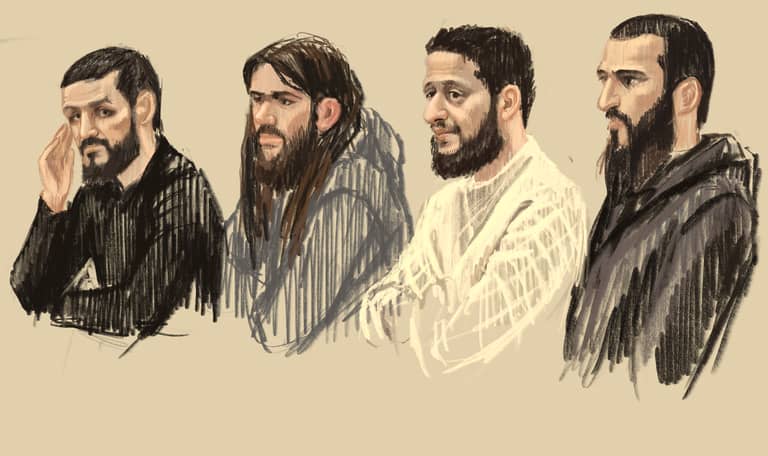 قاتل معاذ الكساسبة خلال المحاكمة.. "صامت وغير نادم"