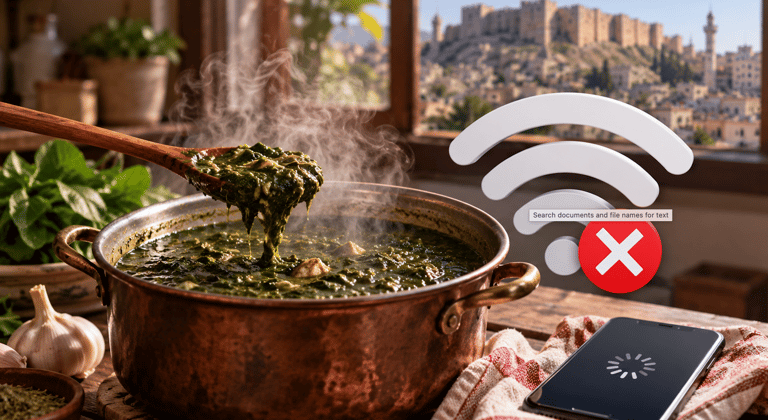 "النت عطل الطبخة".. وزير اتصالات سوريا يحل مشكلة "الملوخية"