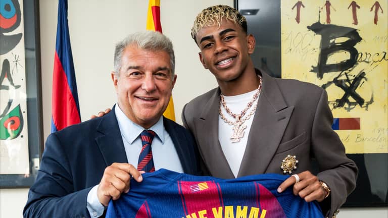 عصر يامال.. وريث ميسي يقود برشلونة