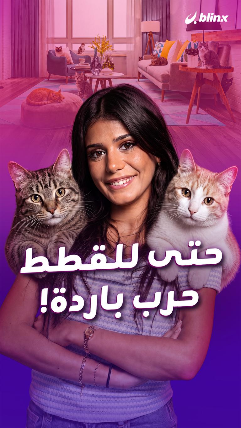حتى للقطط حرب باردة!