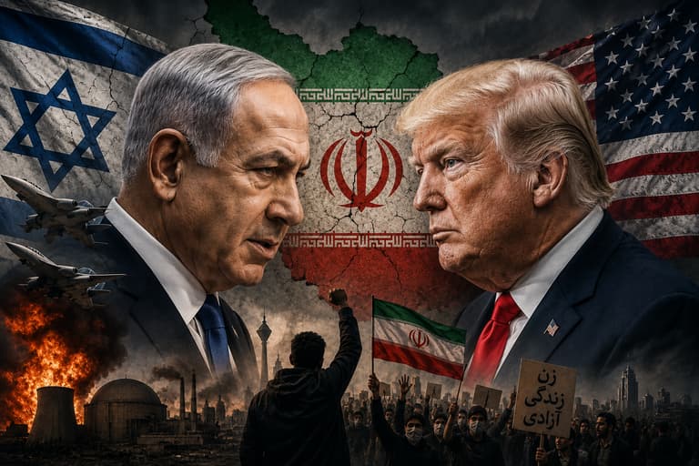 إيران بين ترامب ونتنياهو.. إسقاط النظام أم إنهاء الحرب؟