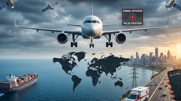 حرب خفية في السماء والبحر.. من يعبث بإشارات GPS؟